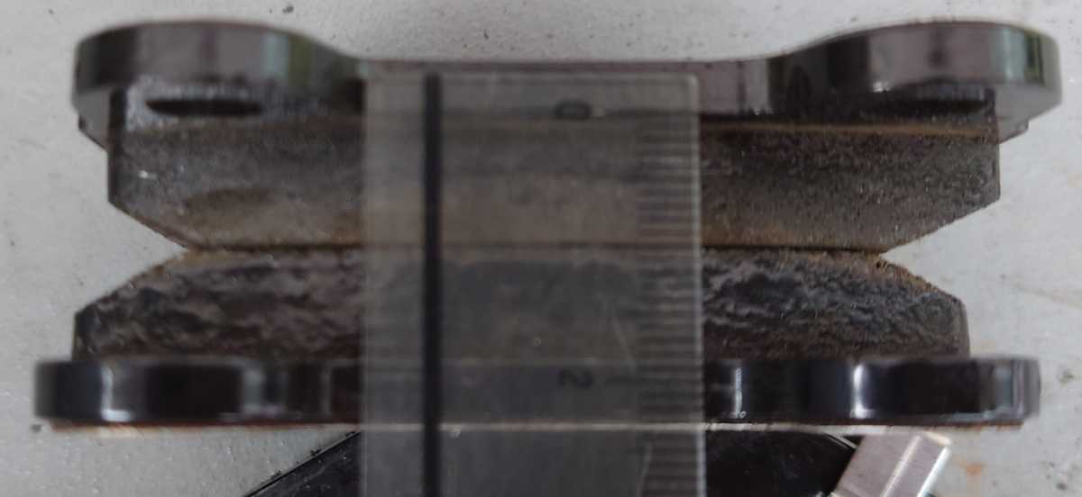 インプレッサＷＲＸＳＴiＧＶＢ用ブレンボ　リヤ　ブレーキパッド_4