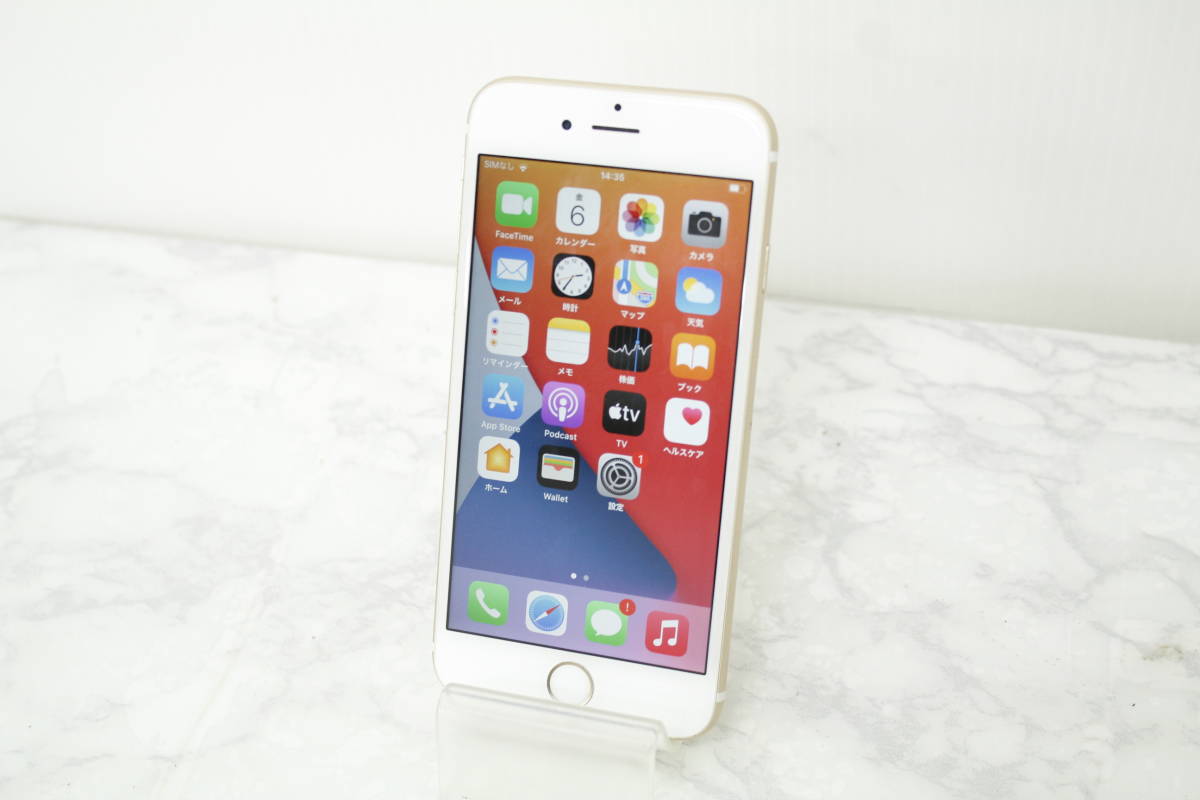 SIMロック解除済 Softbank iPhone 6s 32GB ゴールド MN112J/A