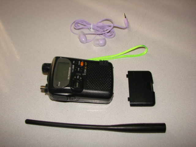 ICOM 144/430MH帯&広帯域受信機能 ICーQ7 無線機 ！取説付き！希少