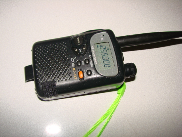 ICOM 144/430MH帯&広帯域受信機能 ICーQ7 無線機 ！取説付き！希少