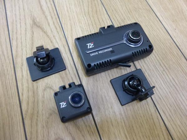 セルスター製 TZブランド 2カメラ ドライブレコーダーTZ-D205W GPS