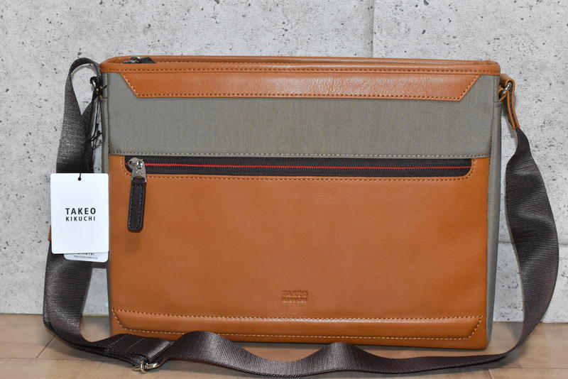 新品 タケオキクチ TAKEO KIKUCHI ウルル ショルダーバッグ 定価24200 