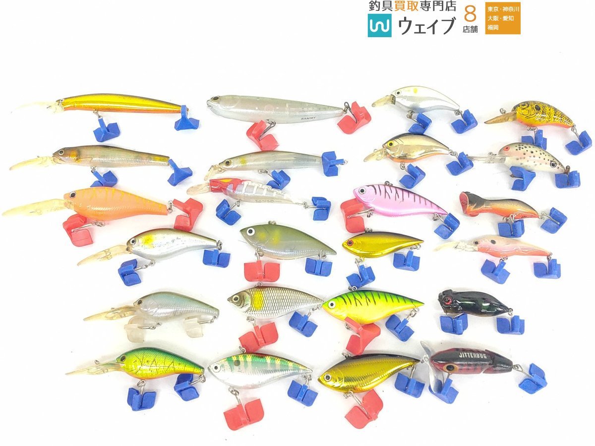 オールドメガバス ラッキークラフト 90年代 総勢48個 ルアーセット ラッキークラフト | ルアー 早く売りたいので値下げ‼️ ダイワ 他 8点