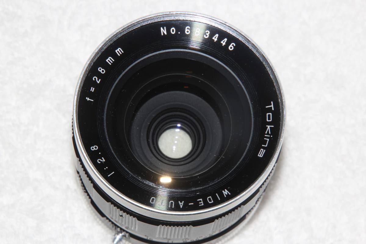 トキナー Tokina WIDE AUTO 28mm F2.8 M42マウント 希少・珍品レンズ 