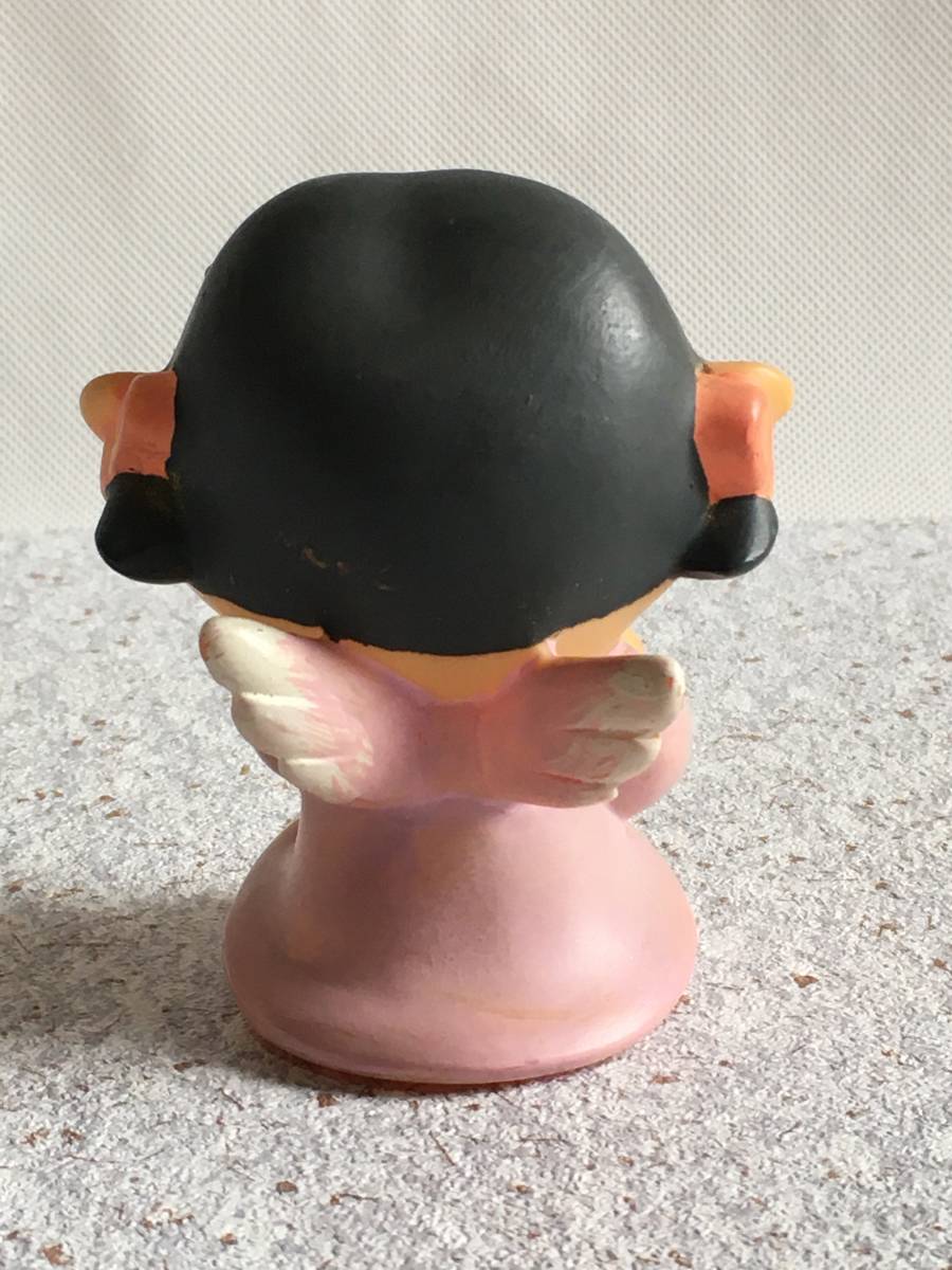 不二家 古い天使のペコちゃん ソフビ人形 ハイカップ ミルキー ポコ