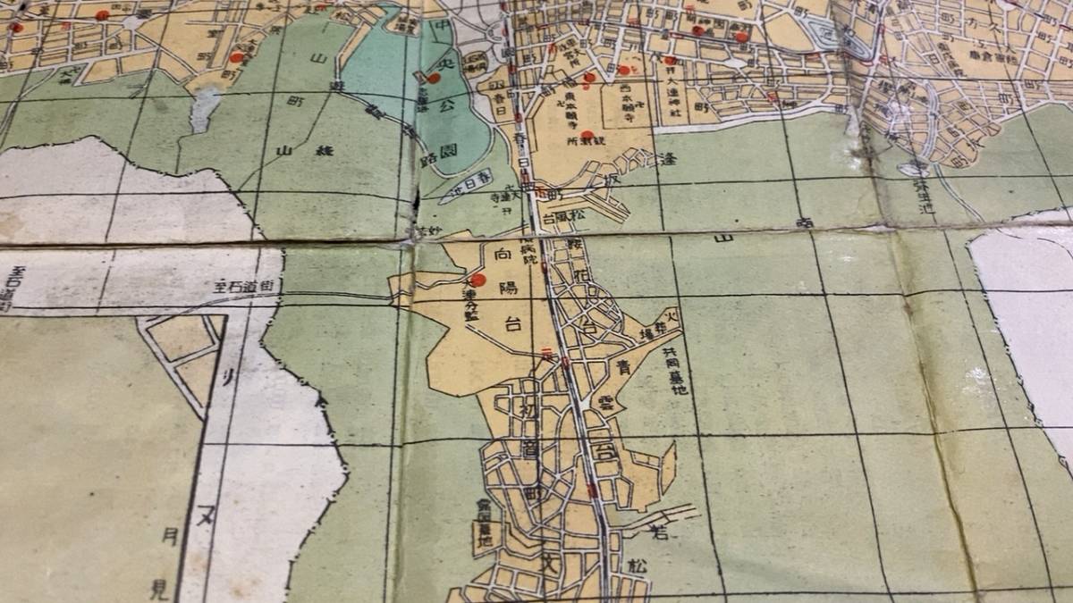 A 戦前 古地図4 最新大連市案内 昭和10年7月 満書堂書店 検 満洲支那台湾朝鮮韓国古地図市街図戦時資料史料(古地図)|売買された ...