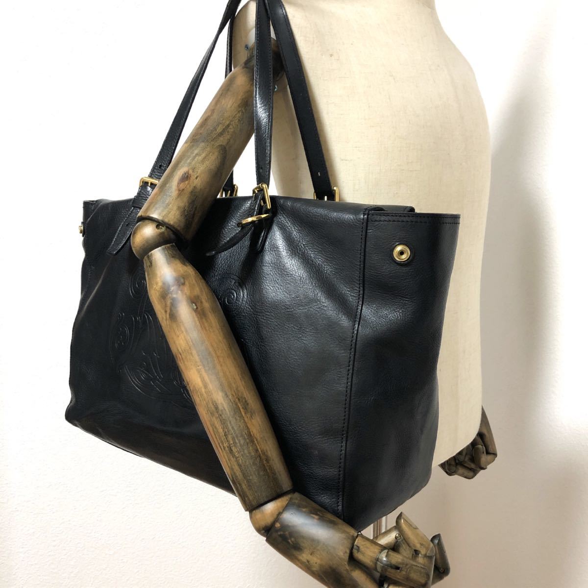 大容量「Ralph Lauren」○本革レザーのトートバッグ○ボストンバッグ 