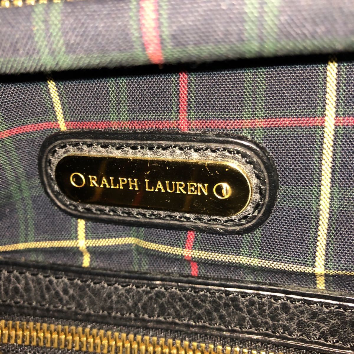 大容量「Ralph Lauren」○本革レザーのトートバッグ○ボストンバッグ 