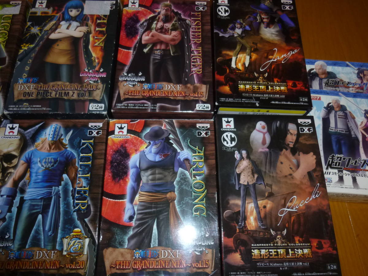 ワンピースフィギュア　10体セット ワンピース ONE PIECE フィギュア 大量 10 体 セット 造形王頂上決戦