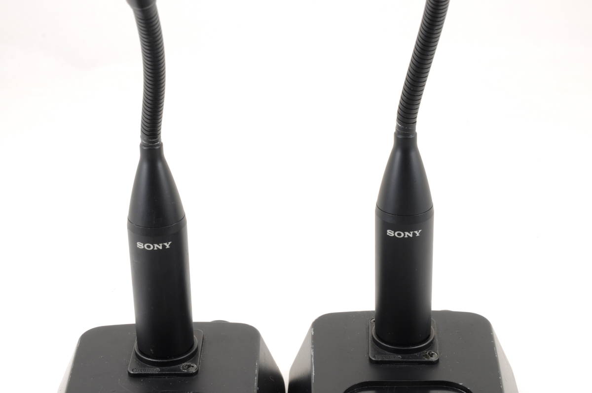 SONY Sony - | ECM-66S コンデンサーマイク(ハードケースに2台入り）×2 