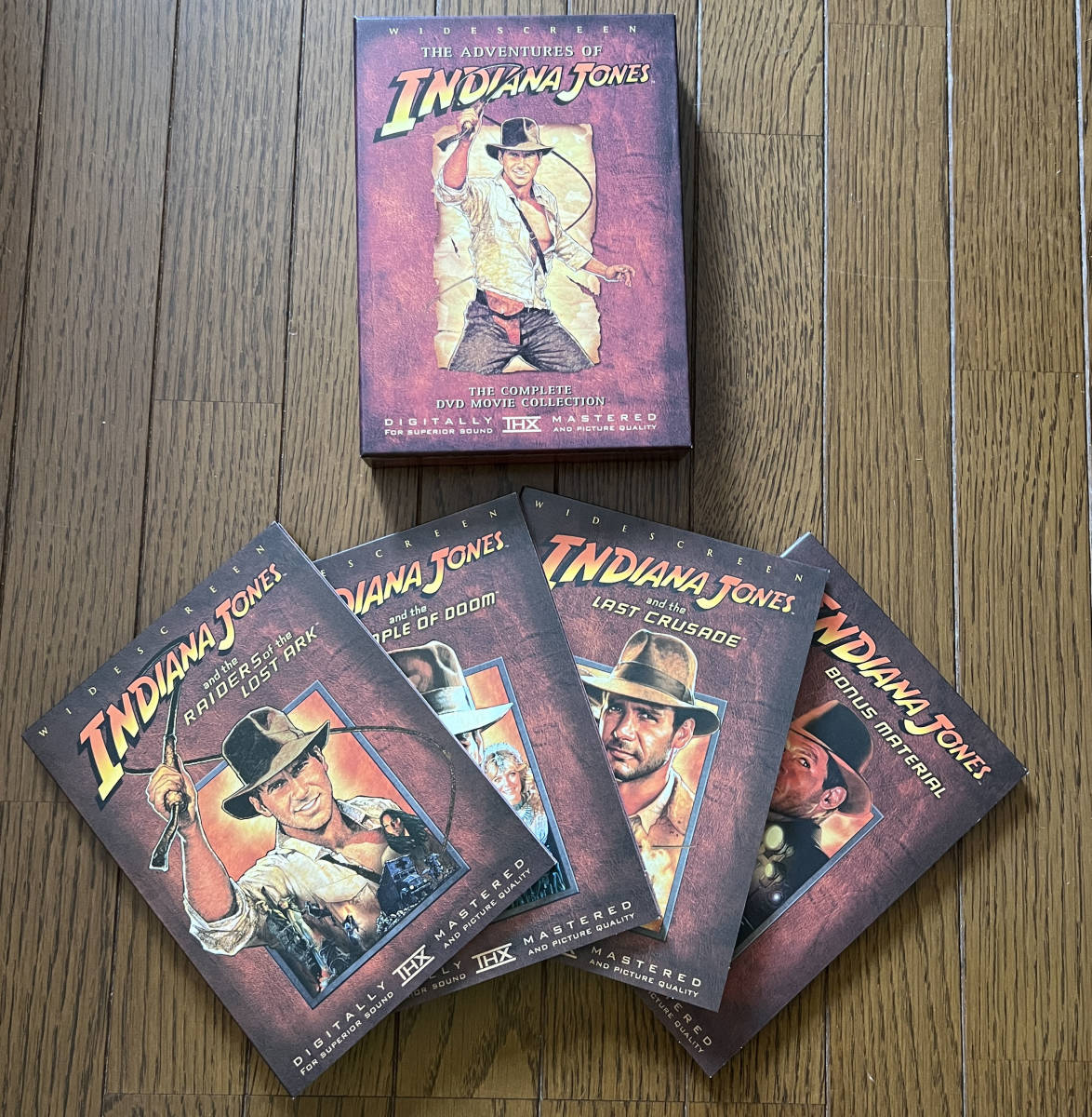 ☆☆中古品 DVD インディージョーンズ コンプリート DVD ムービー コレクション INDIANA JONES THE COMPLETE DVD MOVIE COLLECTION☆☆_1