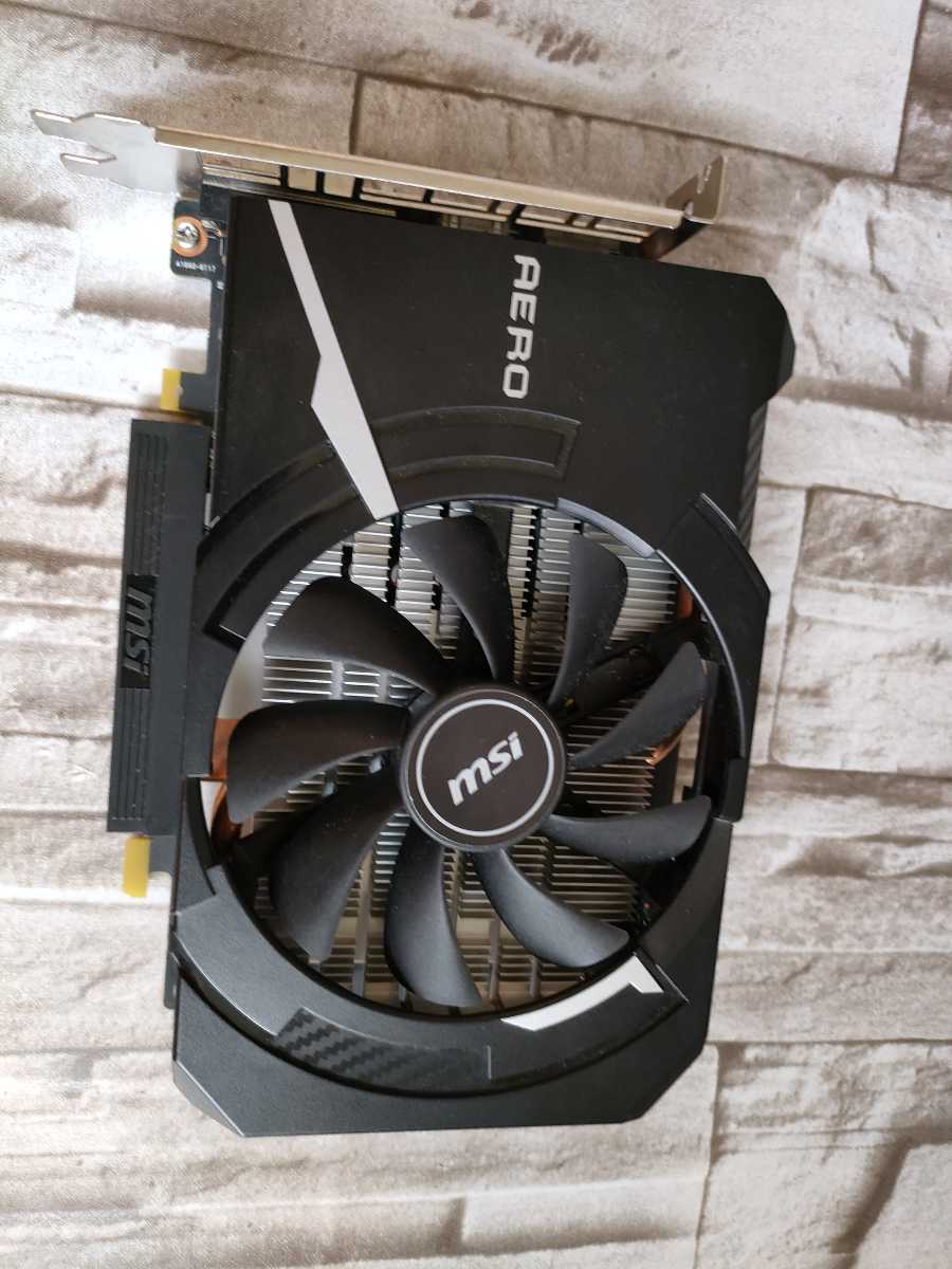 NVIDIA MSI GeForec GTX1660Super 6GB AERO ITX OC グラフィック NVIDIA MSI GeForec GTX1660Super 6GB AERO ITX OC グラフィック