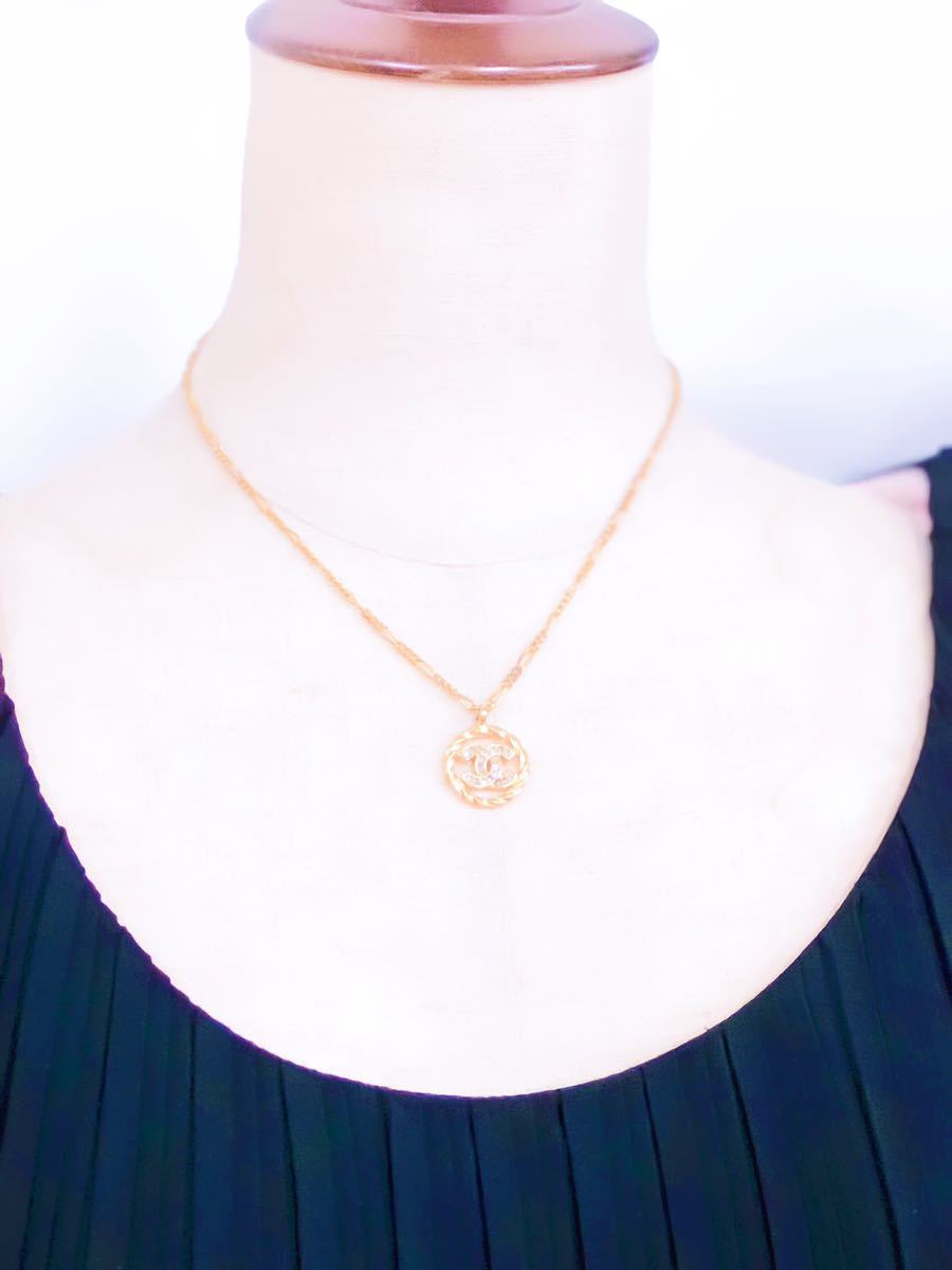 入手困難◇1円～ CHANEL シャネル ココマーク クリスタルストーン 