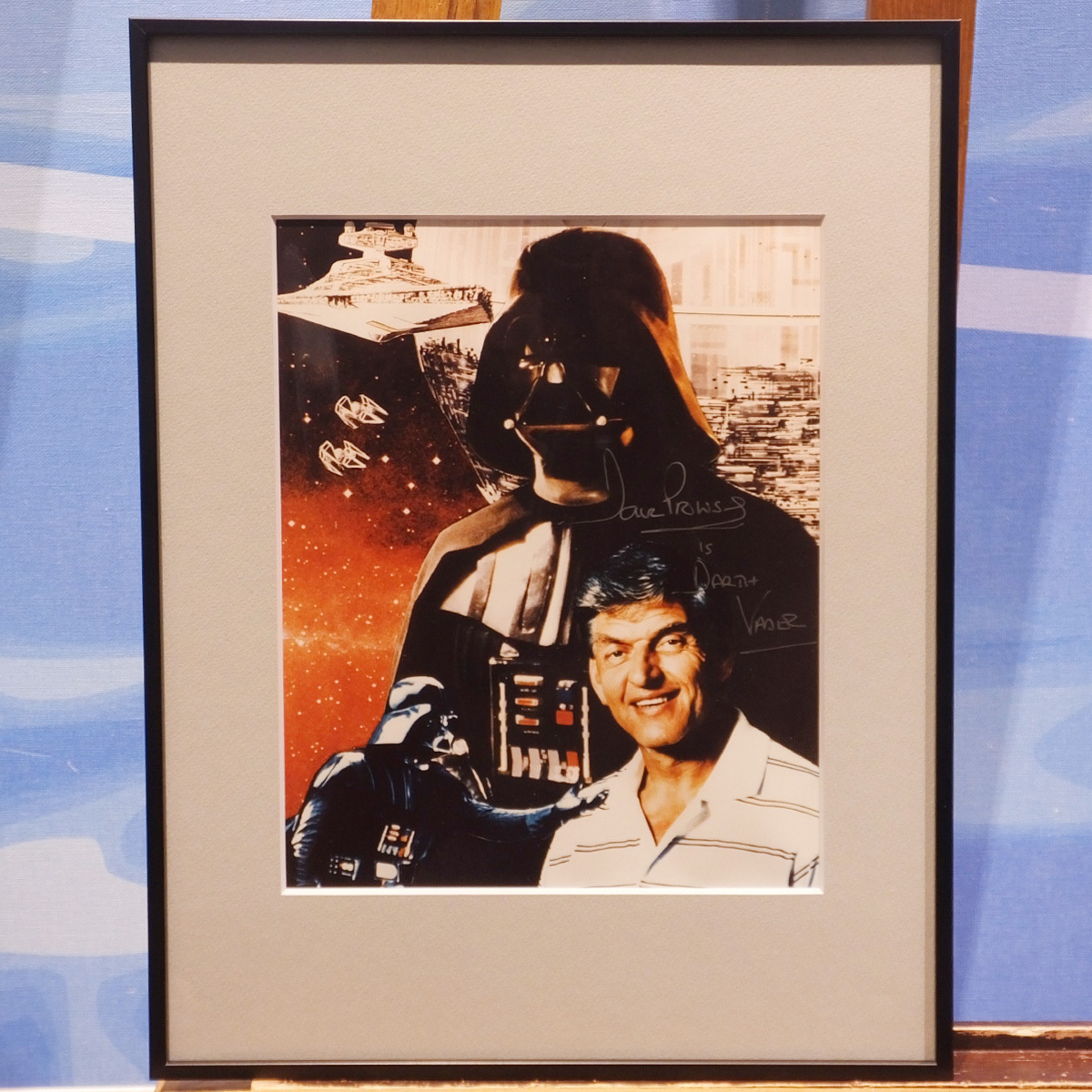 スター・ウォーズ ダース・ベイダー直筆サイン デヴィッド・プラウズ