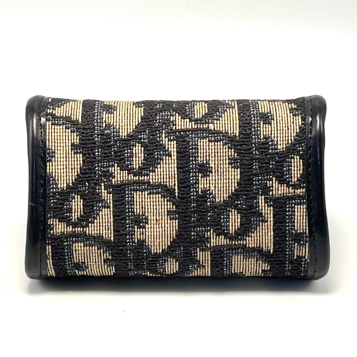 極美品 Christian Dior クリスチャンディオール トロッタ柄 トロッター