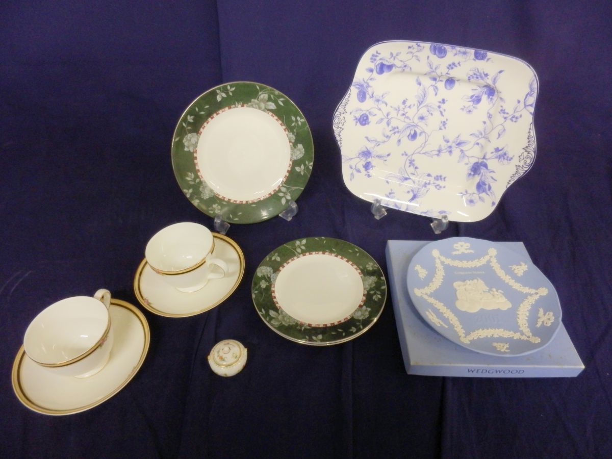 1000円〜□☆大量☆WEDGWOOD☆ウェッジウッド コロンビア プレート 深 