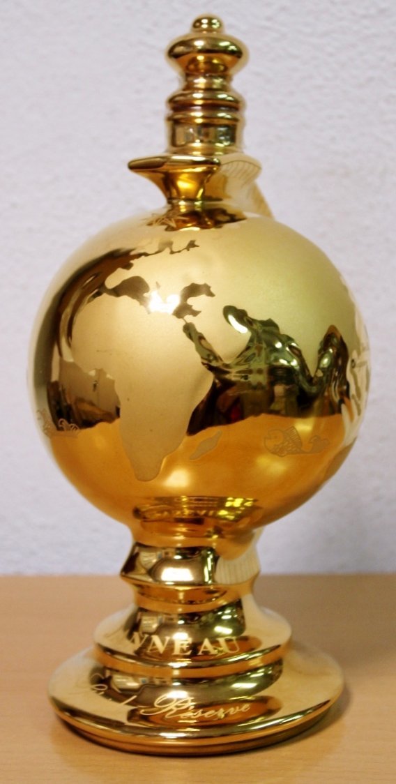 ジャノー JANNEAU 地球儀 金 700ml ブランデー アルマニャック