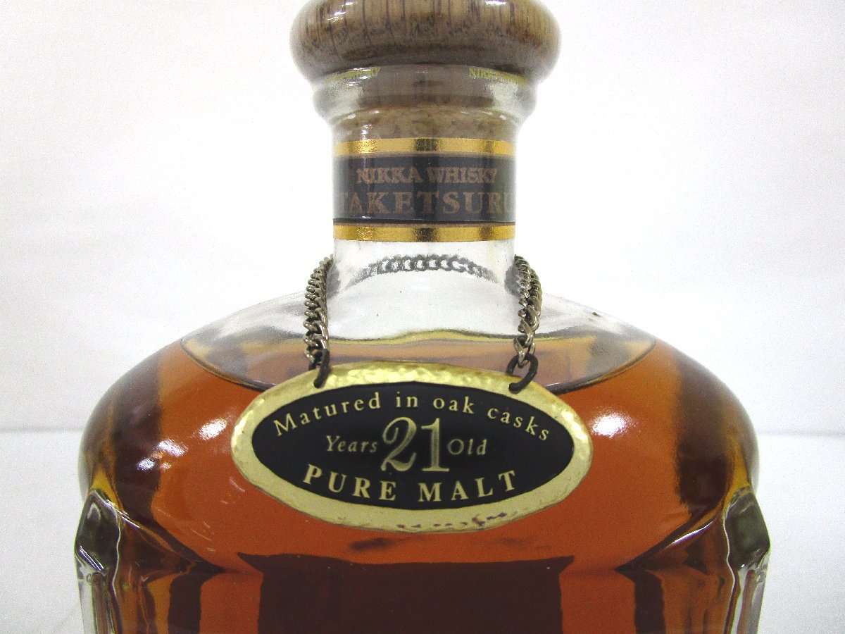 【NIKKA】竹鶴21年 ピュアモルトウイスキー 未開栓 ニッカ 竹鶴 未開栓 ウイスキー NIKKA ピュアモルト 700ml WHISKY 古酒