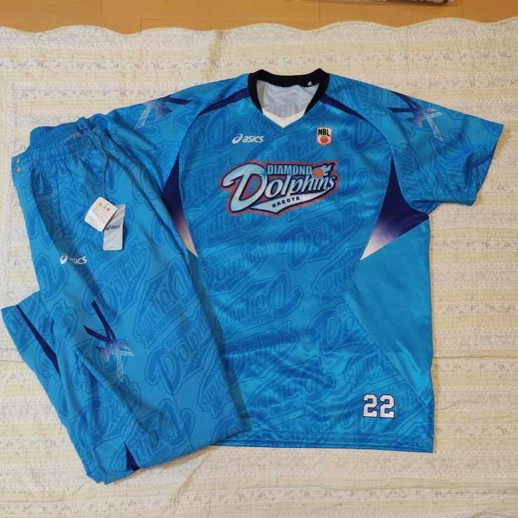 希少！NBL 三菱ダイヤモンドドルフィンズ 22アマットウンバイ 支給品 