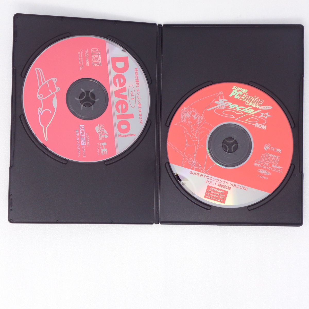 送料無料 即決]SUPER PC Engine FAN DELUXE Vol.1 CD-ROM2枚付き /で 