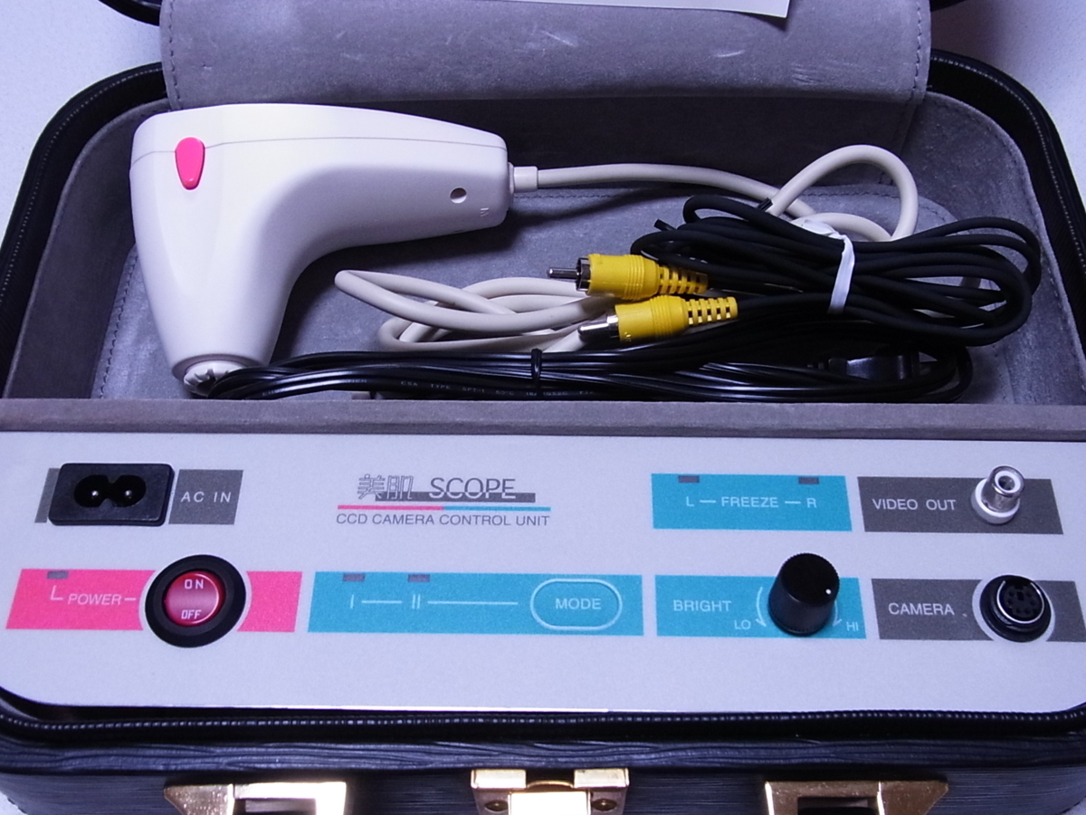 【100%新品，人気】 ■■【即決】美肌SCOPE 肌診断 CCD CAMERA CONTROL UNIT CCDカメラ 動作OK 美品!