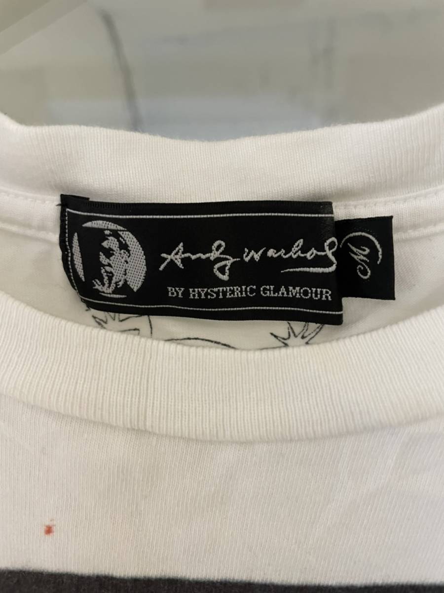 キムタク着 ヒステリックグラマー ANDY WARHOL アンディーウォーホル  