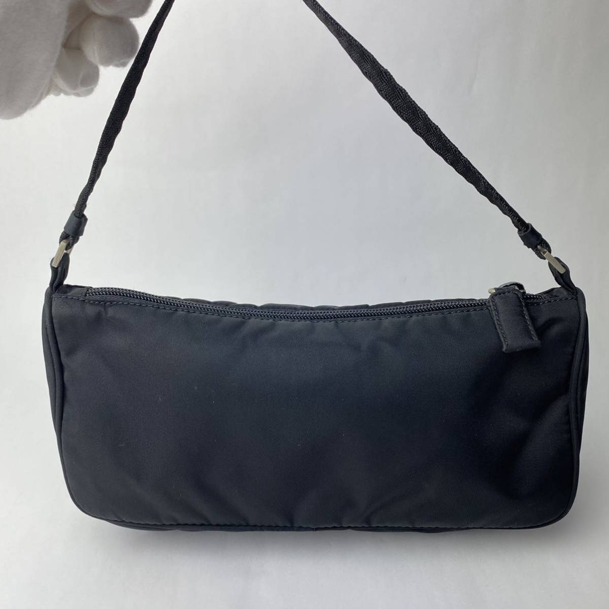 1円【未使用！】PRADA プラダ 本物 ハンドバッグ ナイロン イタリア 