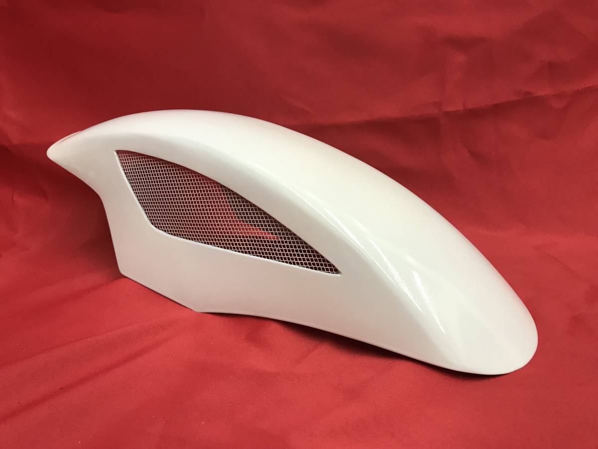 BEET RACING メッシュフロントフェンダー 白ゲル 汎用 汎用 BEETフェンダー