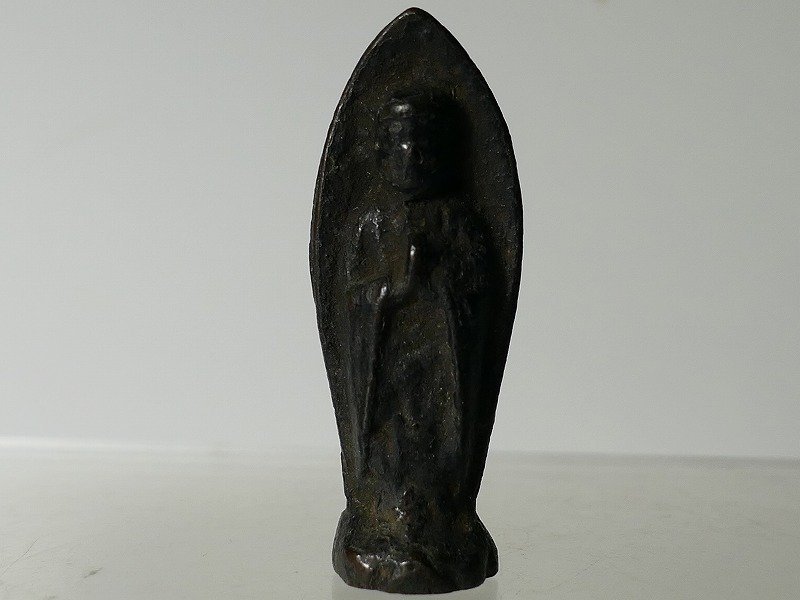  南都初荷28 古銅 仏像 釈迦如来立像 如来 立像 小金銅仏 金銅仏 4.5cm 念持仏 懐中仏 兜仏 持仏 仏教美術(仏像)｜売買されたオークション情報、yahooの商品情報をアーカイブ公開 - オークファン 仏像