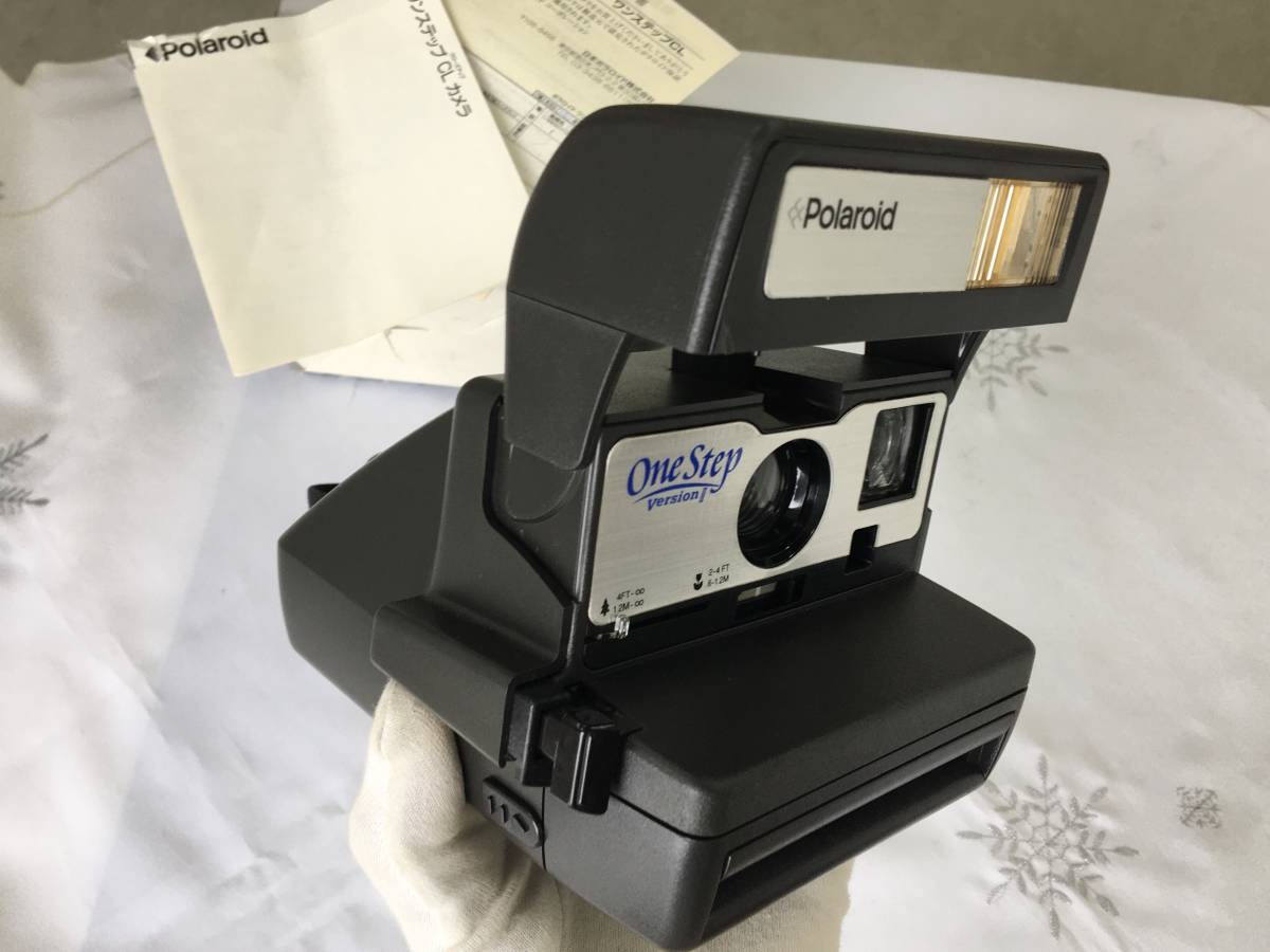 激レア!ポラロイド ワンステップCL Polaroid One Step VersionⅡ 取説 