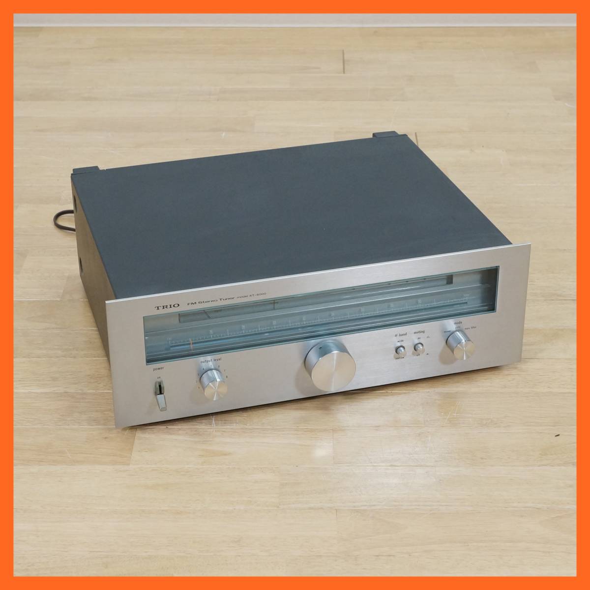 TRIO トリオ KT-1000 AM-FM ステレオチューナー ジャンク