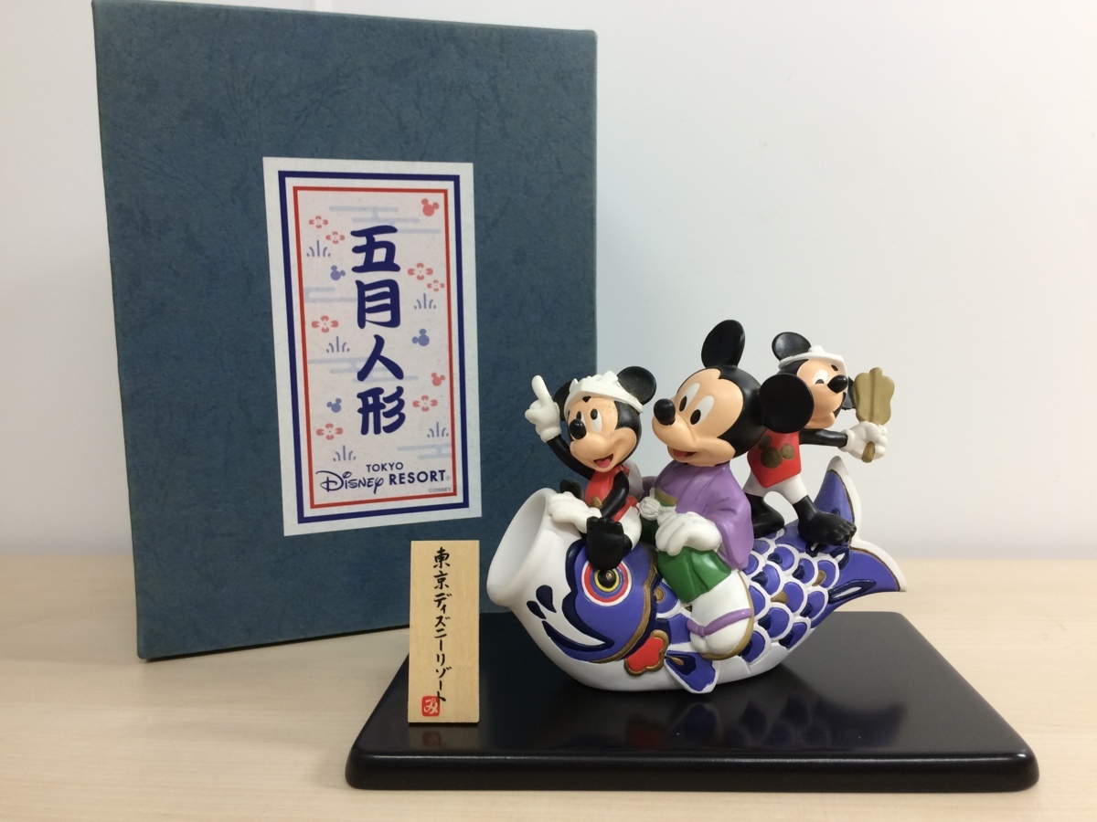 ディズニー TDR 五月人形 フィギュアリン ミッキー モーティー