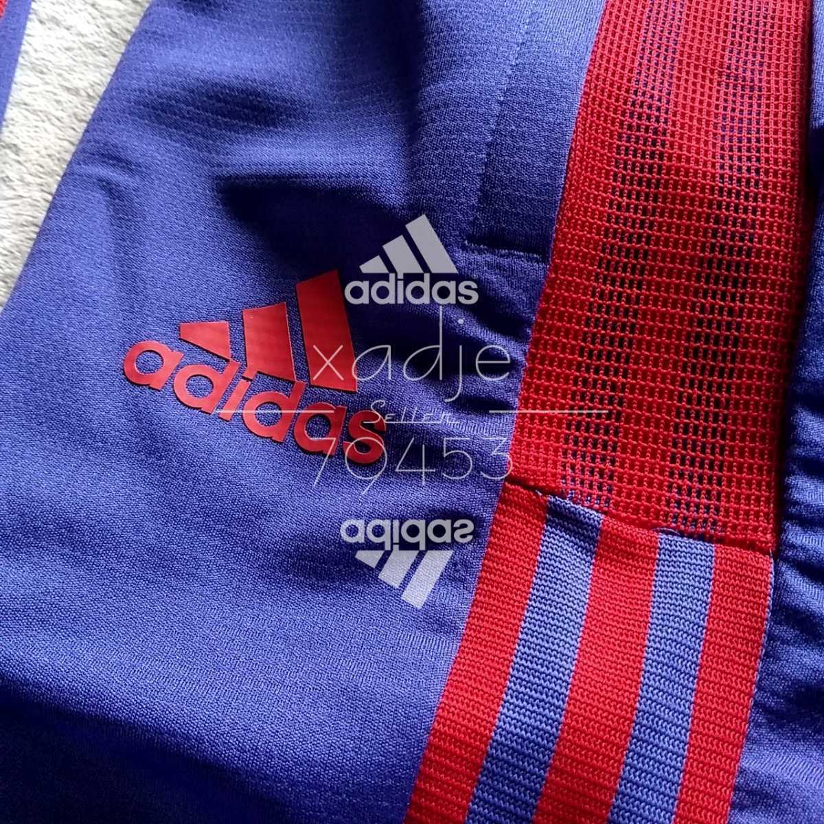 正規品 Adidas アディダス 上下セット ジャージ パンツ 紫系 赤 裾ファスナー付き 細見 薄手素材 L アディダス 売買されたオークション情報 Yahooの商品情報をアーカイブ公開 オークファン Aucfan Com