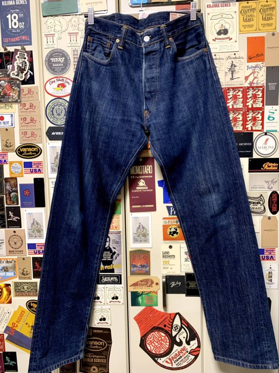 EVISU ビッグカモメ 大黒 No.2 デニムパンツ トラ耳　30×35 EVISU デニム Lot.2000 No.2 大黒 ビッグカモメ32×35 EVISU No.2 2000