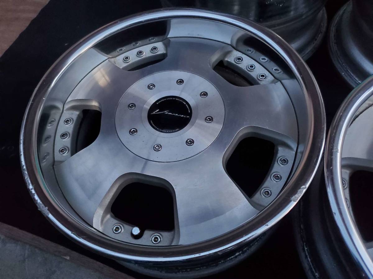 希少絶版品 SSRビエナディッシュ14インチ6J/7J+32 PCD100/114.3マルチ 