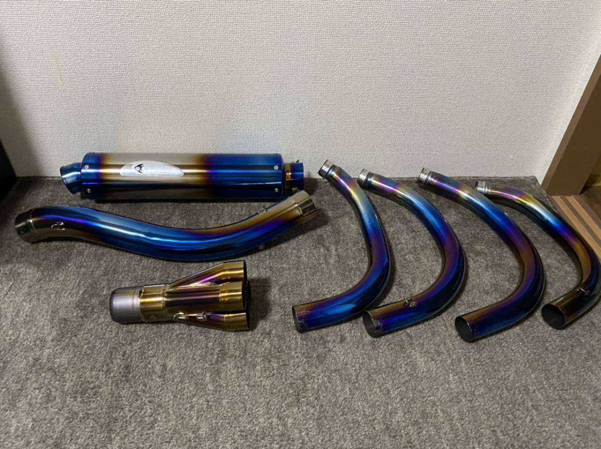 K-FACTORY Kファクトリー CLR-R+(プラス) z900rs フルエキゾースト 