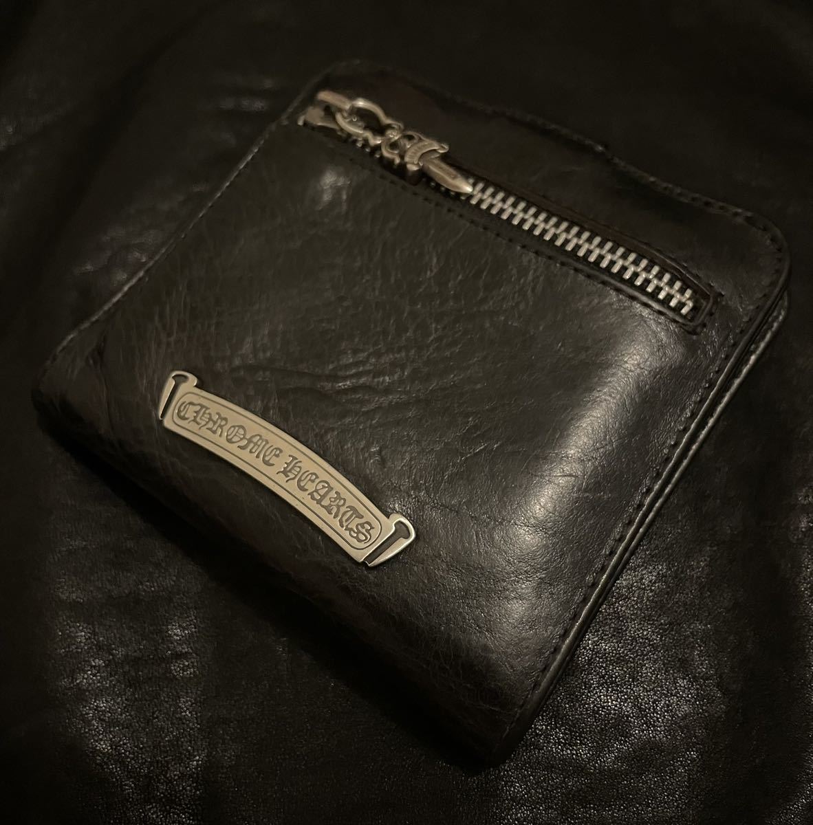 廃盤 クロムハーツ Chrome Hearts SQ BTN BILL スクエアボタンビル