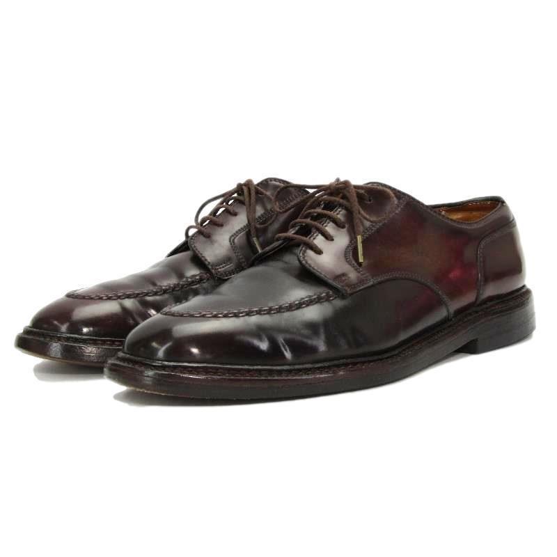 難有 ALDEN × SHIPS オールデン US8D 26cm Uチップ 2400Y 別注 コード 