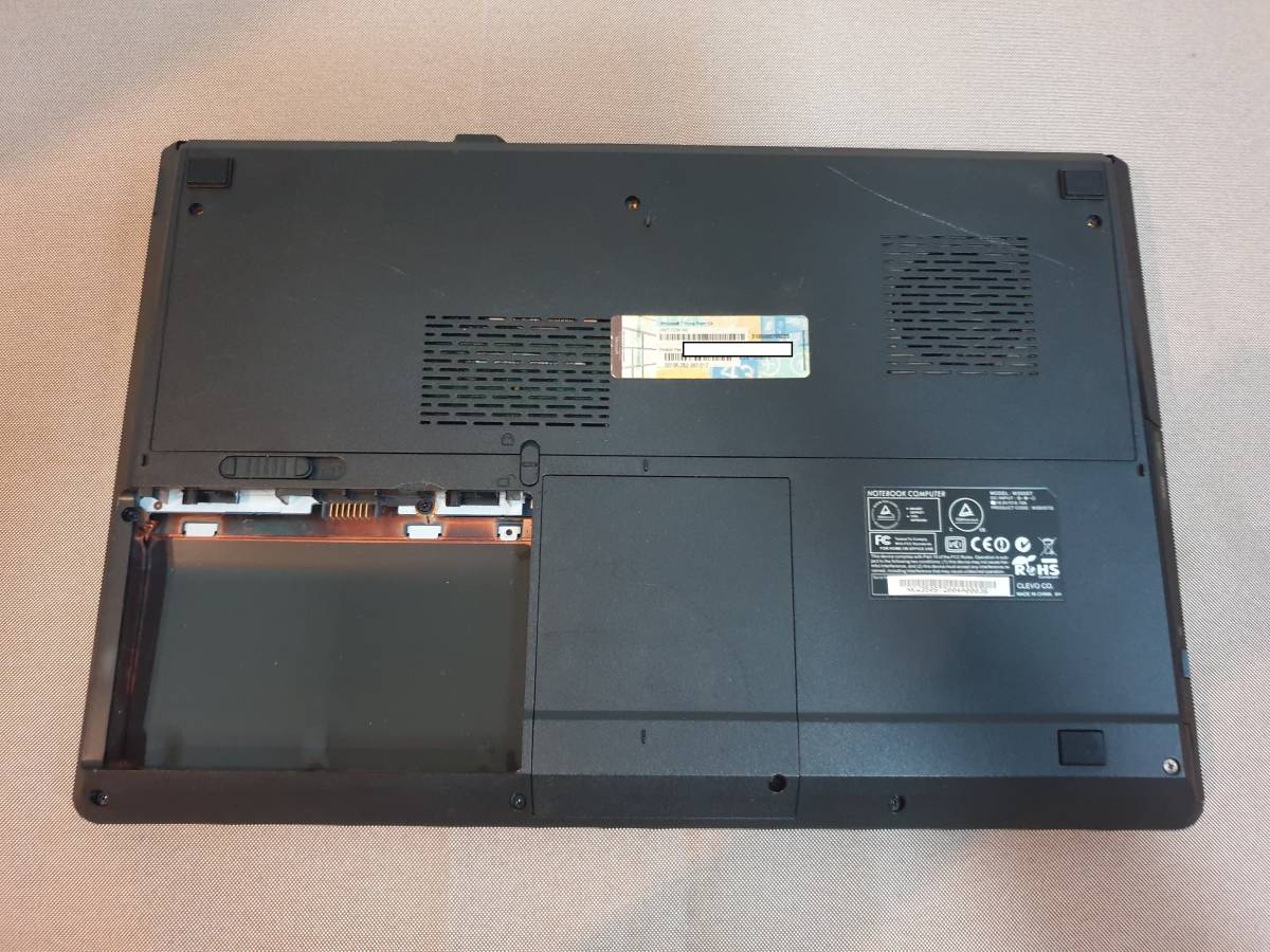 iiyama Clevo W350ST Core i7 4700MQ DDR3 4GB GeForce GTX765M フル 