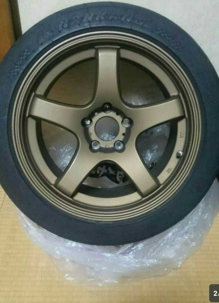 VALINO GV330 17インチ 9.5J +15 PCD114.3 5H ブロンズ 限定カラー 