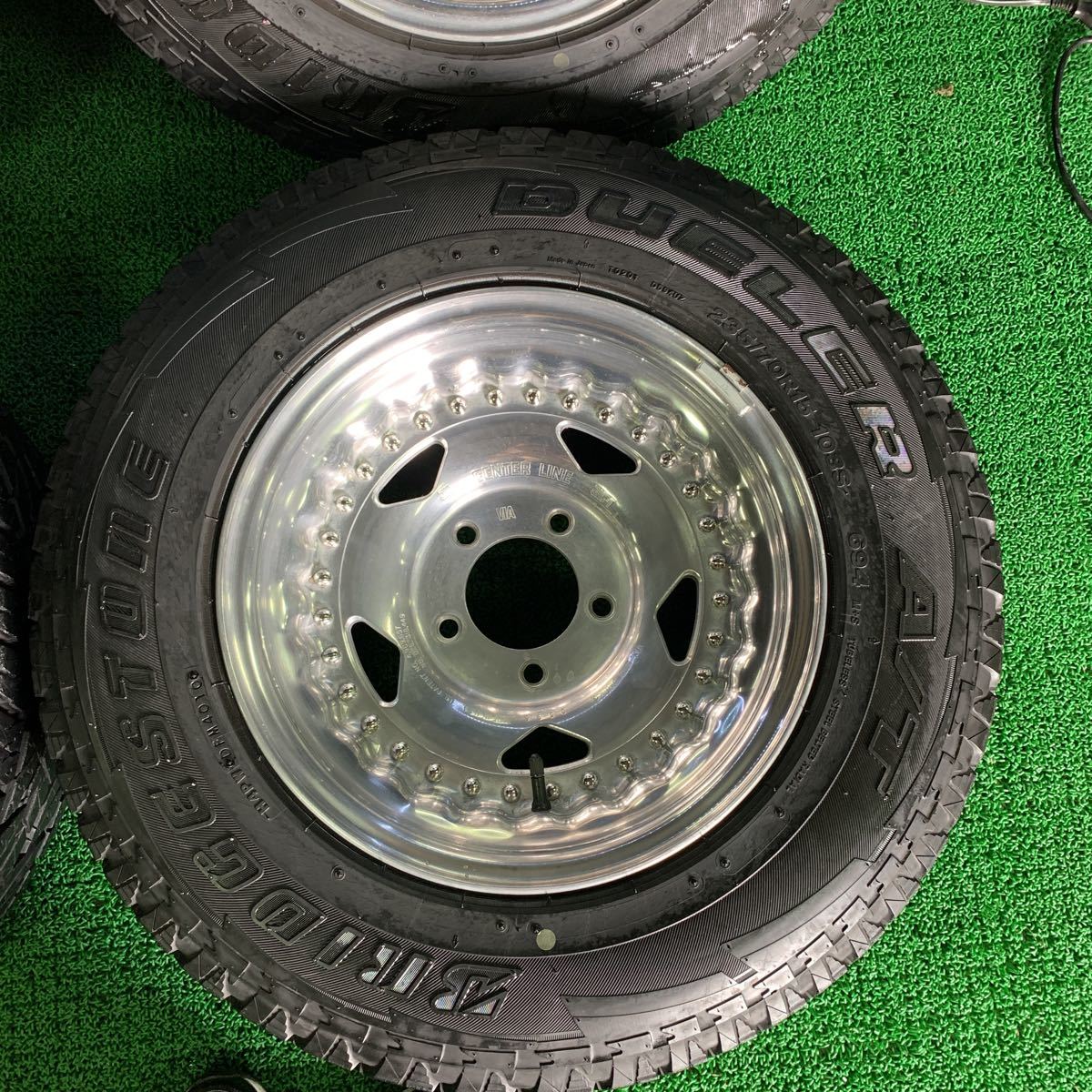 希少！深リム センターライン 235/70R15インチ シボレー アストロで 