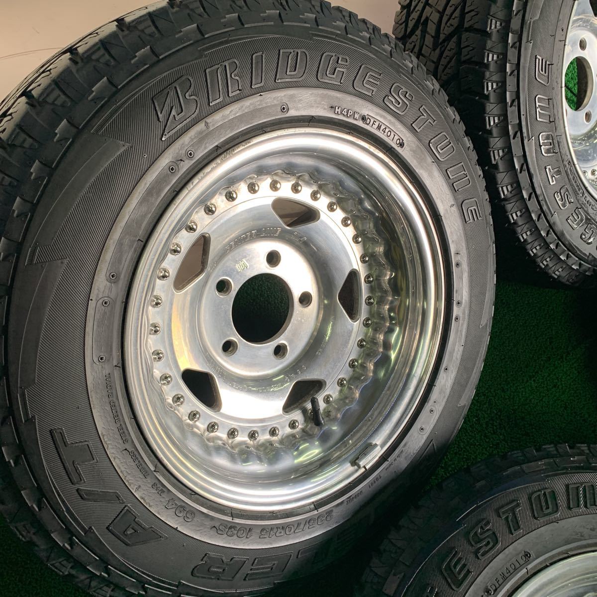 希少！深リム センターライン 235/70R15インチ シボレー アストロで 