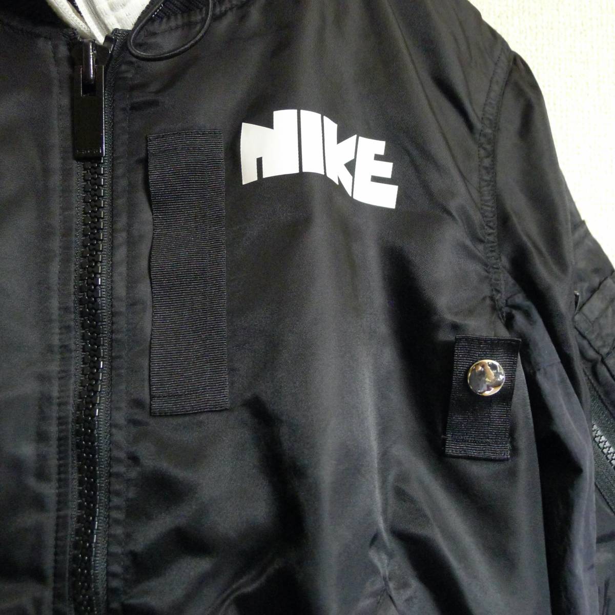 NIKE × sacai レイヤードジャケット ボンバージャケット MA-1 CZ4678 