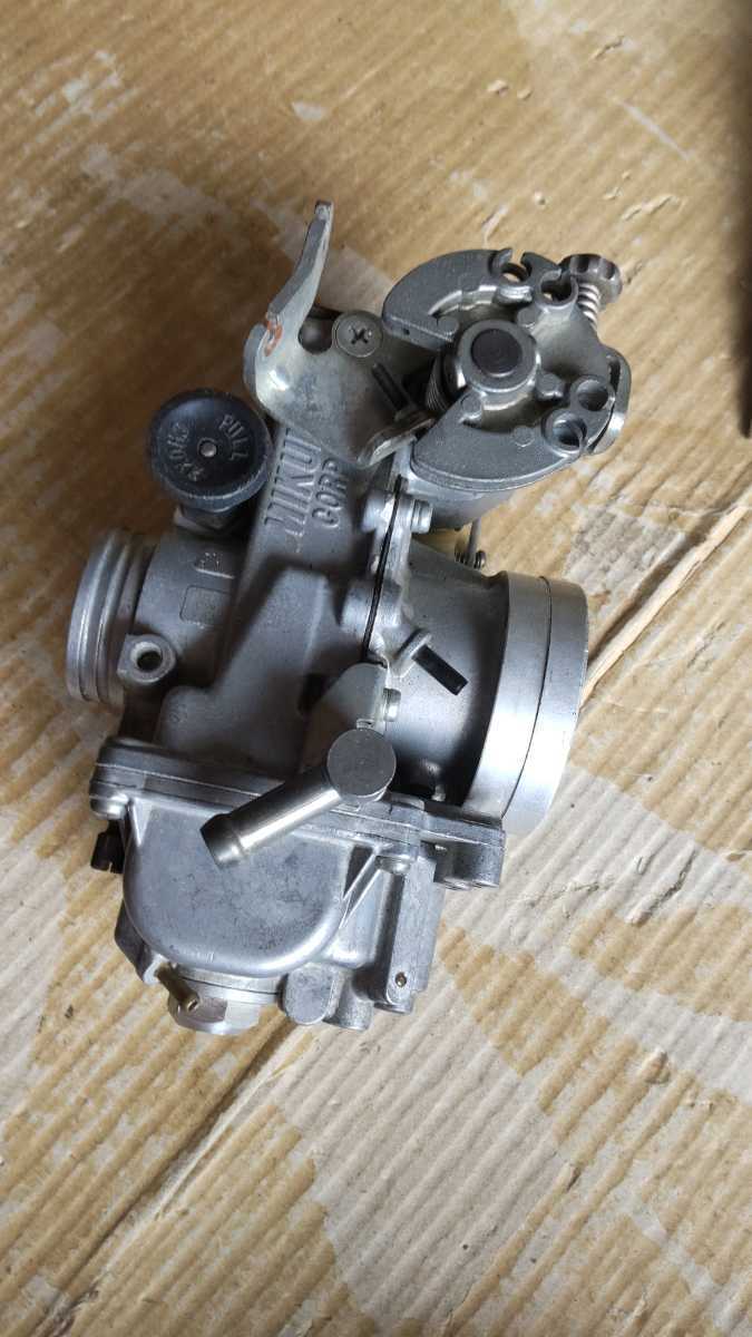ミクニ TM34 キャブレター フラットバルブ 加速ポンプ付き TMR FCR SR 