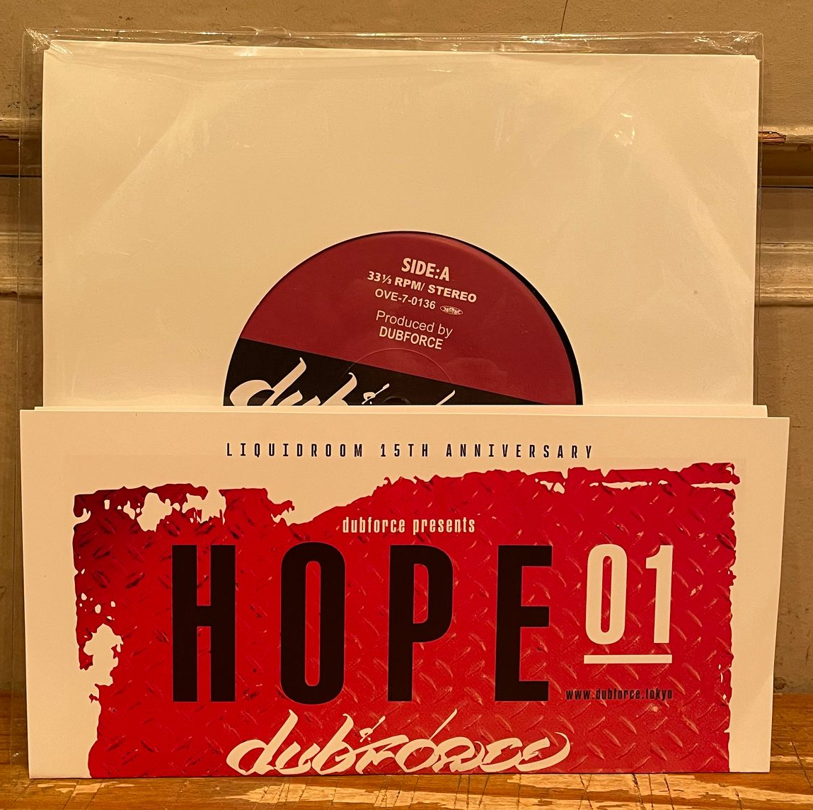 国内製造 ◇美品◇DUBFORCE feat.柴田聡子 / BABY DON'T CRY 7inch