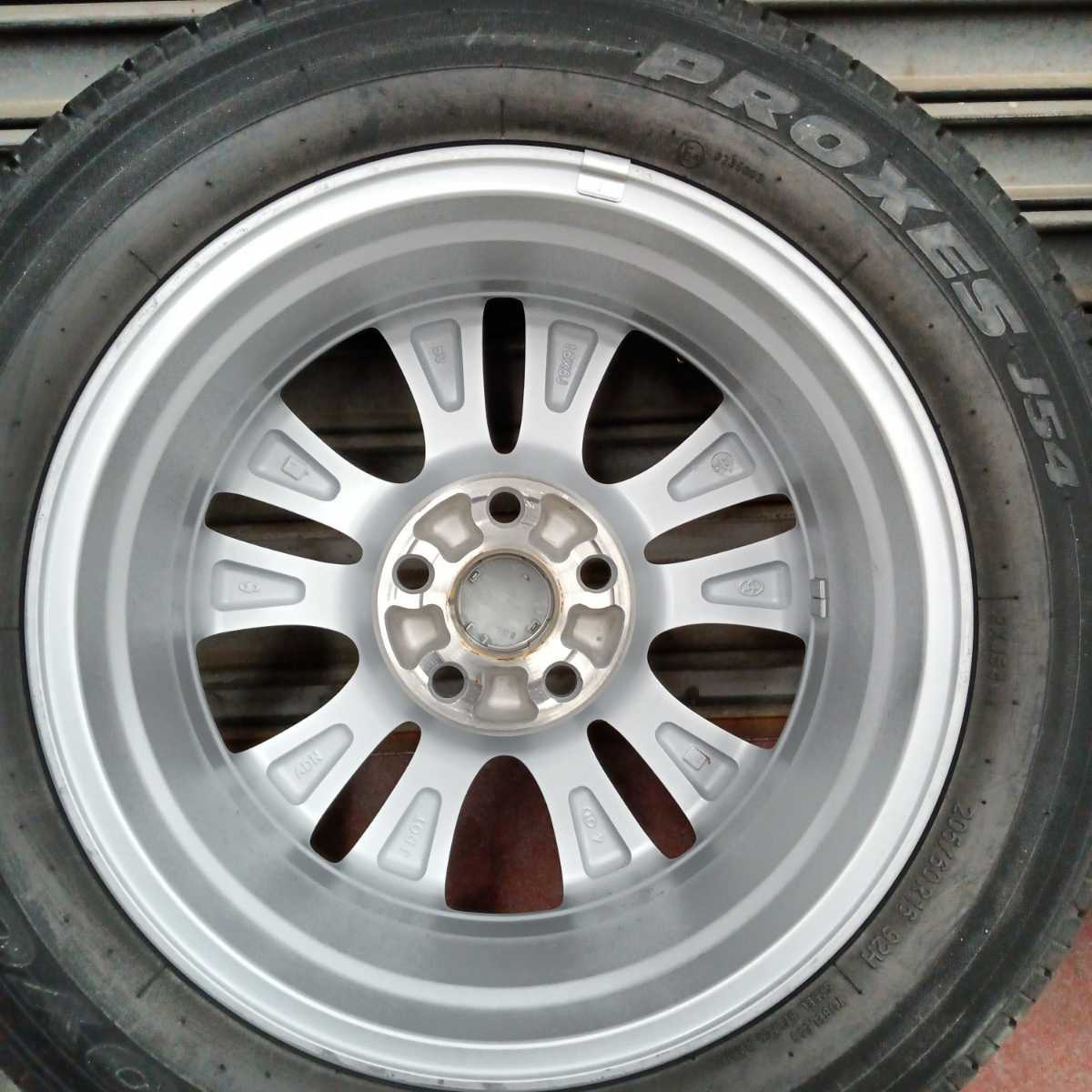 新車外し 205/60R16 トヨタ 70系 ノア ヴォクシー 純正 TOYO PROXES 