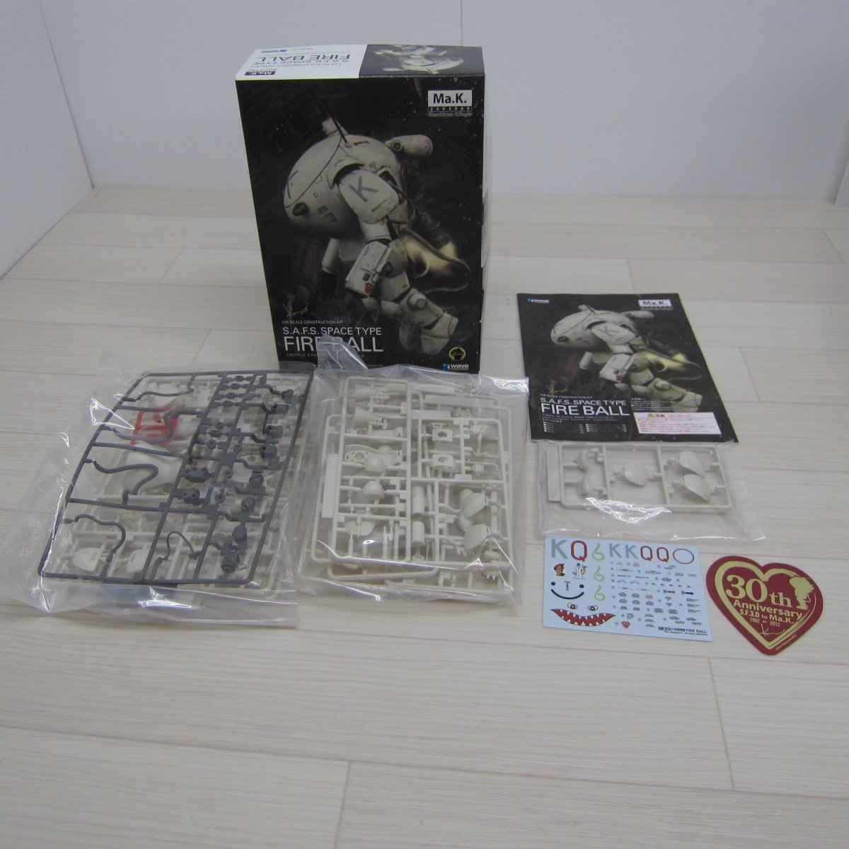 驚きの破格値，本物保証TS5591/WAVE 1/20 S.A.F.S. SPACE TYPE ファイアボール マシーネンクリーガー Ma.K. FIRE BALL 未組立(マシーネンクリーガー)｜売買されたオークション情報、yahooの商品情報をアーカイブ公開 - オークファ マシーネンクリーガー