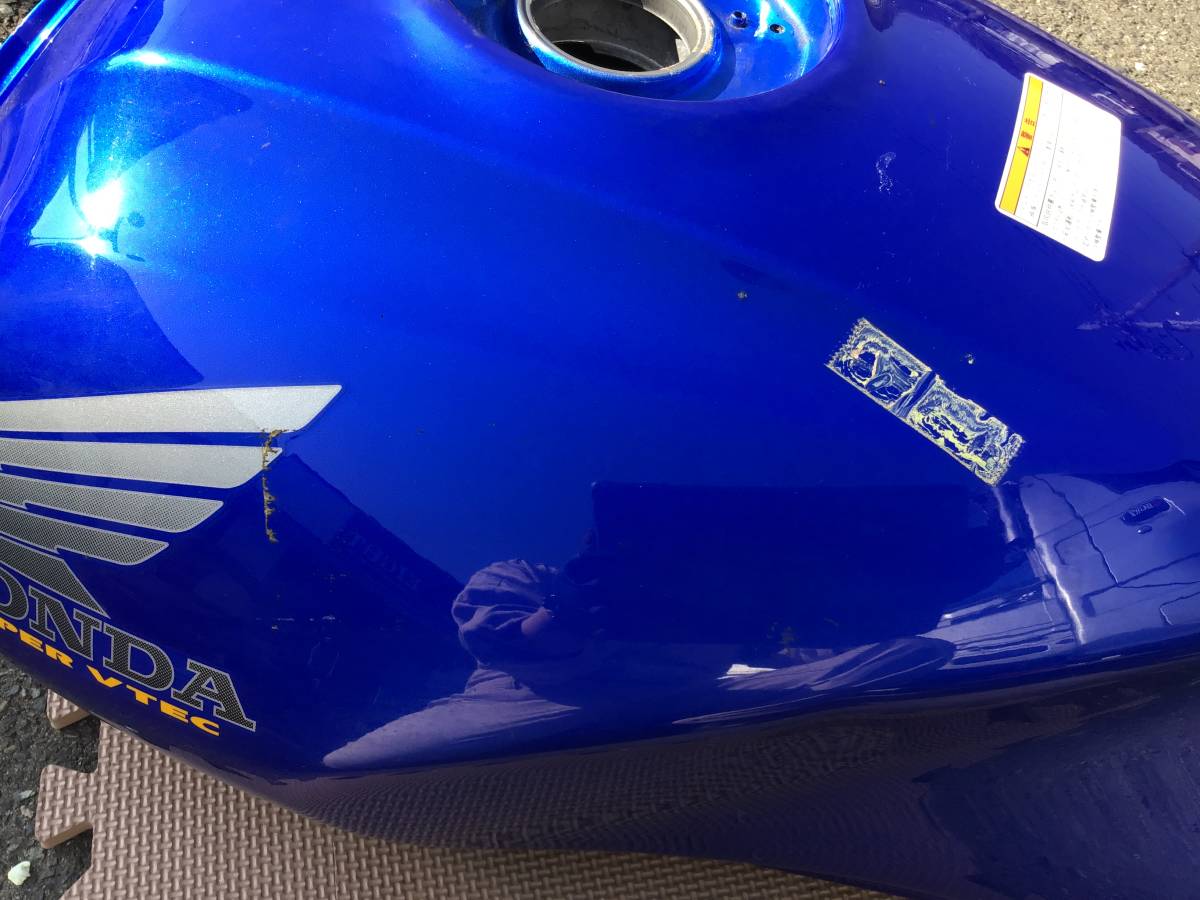 HONDA CB400SF フューエルタンク NC39 HYPER VTEC ブルー 青 ホンダ