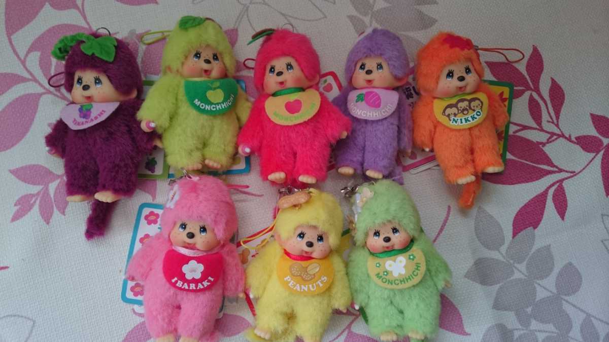 鹿児島限定☆紫いもモンチッチ☆ストラップ(キャラクター)｜売買された 