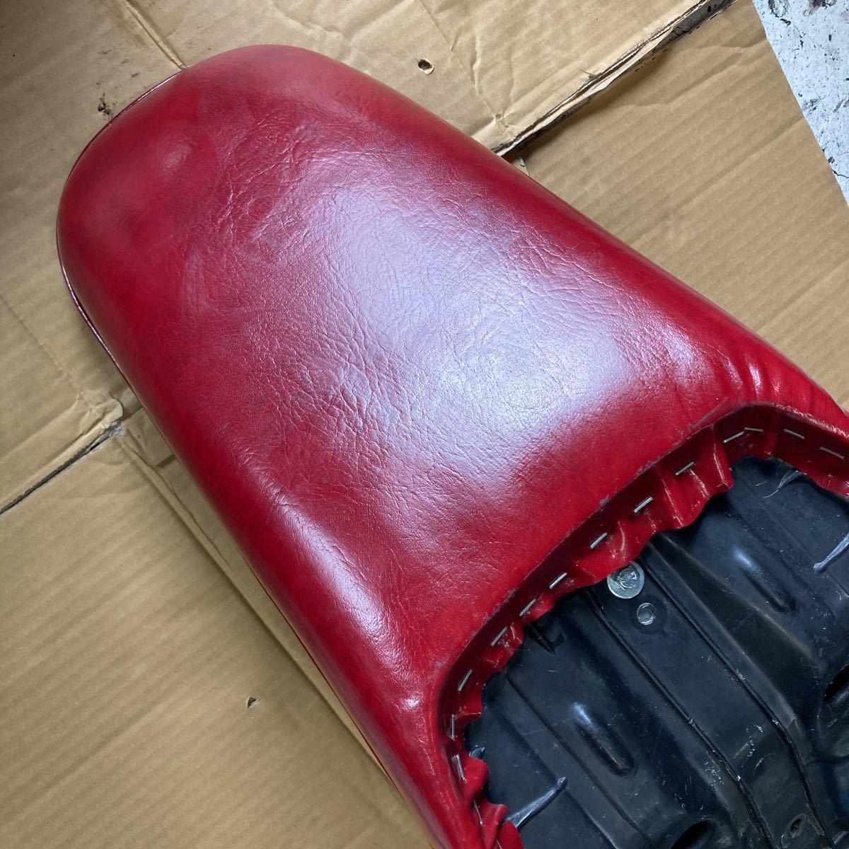 超美品 CBX400F 川口シート 純正シート gs400 gt380 バブ ホーク 
